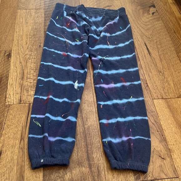 NWT Splatter Kids Blue Joggers Size 16 - Picture 2 of 7